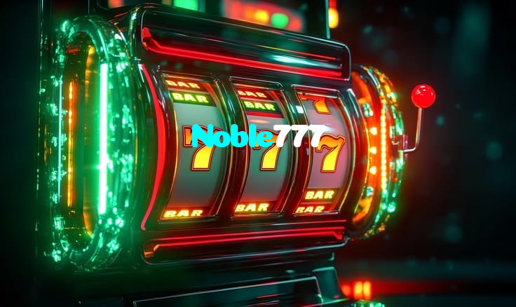 Noble777 casino presented on mobile device in Pakistan with slots and live games