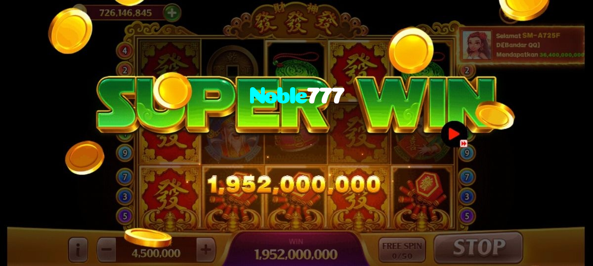 available types of Noble777 bet including pre-match live express and system bets